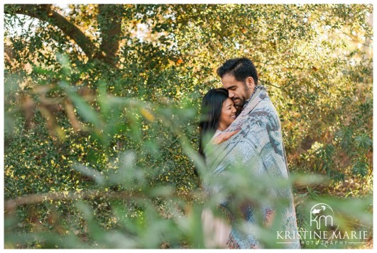 Fall Engagement Photos in the Woods | San Diego Engagement Photographer | Kristine Marie Photography