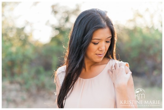 Natural and Pretty Pink Make Up | San Diego Engagement Photographer | Kristine Marie Photography