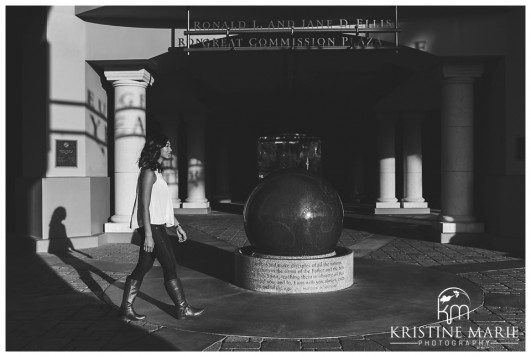 The Globe Photo | CBU | Riverside Senior Photos | Kristine Marie Photography