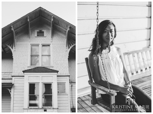 Senior Photos at Abandoned House | San Diego Senior Photos | Kristine Marie Photography