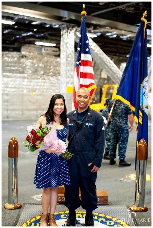 Homecoming USS Coronado | San Diego Photographer | Kristine Marie Photography