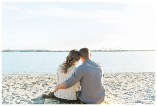 Beach Engagement Photos | Fanuel Park Engagement Photos | San Diego Engagement Photographer | © Kristine Marie Photography