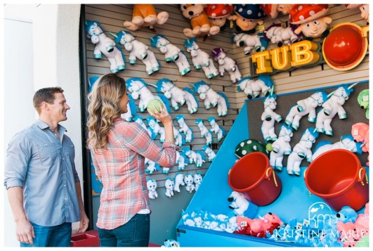 Belmont Park Engagement Photos | | San Diego Engagement Photographer | © Kristine Marie Photography