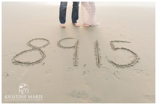 Crystal Pier Beach Engagement Photos | San Diego Engagement Photographer | © Kristine Marie Photography