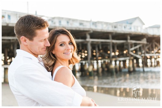 Engaged Couple Sunset Photos | San Diego Engagement Photographer | © Kristine Marie Photography