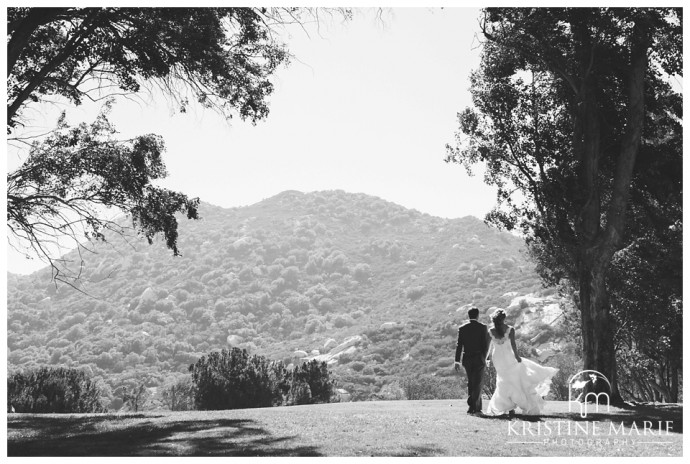 Romantic Portraits | Temecula Creek Inn Wedding Photo | Temecula Wedding Photographer | Kristine Marie Photography | © www.kristinemariephotography.com