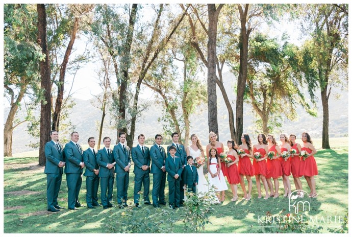 Wedding Party | Temecula Creek Inn Wedding Photo | Temecula Wedding Photographer | Kristine Marie Photography | © www.kristinemariephotography.com