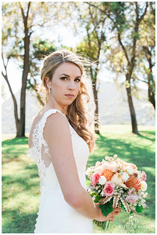 Stunning Bride | Temecula Creek Inn Wedding Photo | Temecula Wedding Photographer | Kristine Marie Photography | © www.kristinemariephotography.com