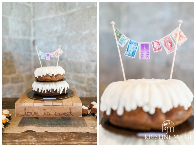 Bundt Cake for Wedding | Temecula Creek Inn Wedding Photo | Temecula Wedding Photographer | Kristine Marie Photography | © www.kristinemariephotography.com