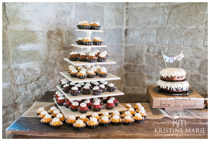 Tower of Bundt Cakes | Temecula Creek Inn Wedding Photo | Temecula Wedding Photographer | Kristine Marie Photography | © www.kristinemariephotography.com