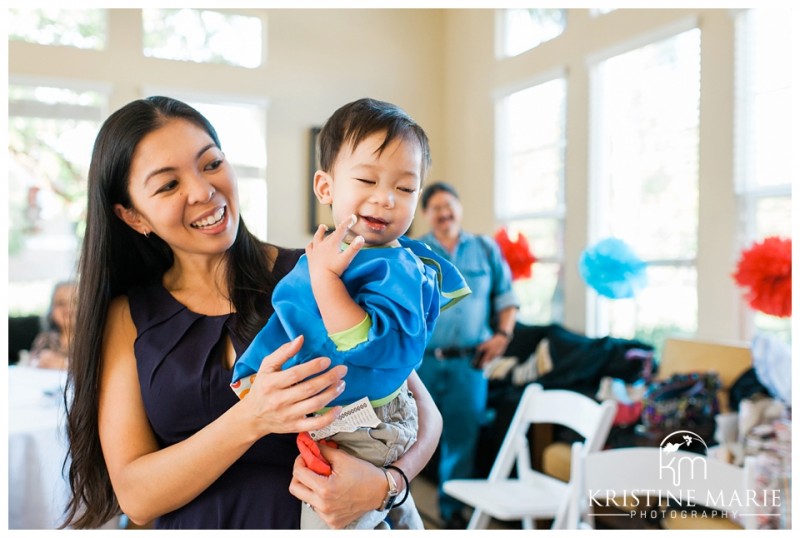 First Birthday Party Photo | Dr. Seuss Theme | San Diego Event Photographer | Kristine Marie Photography  | © www.kristinemariephotography.com