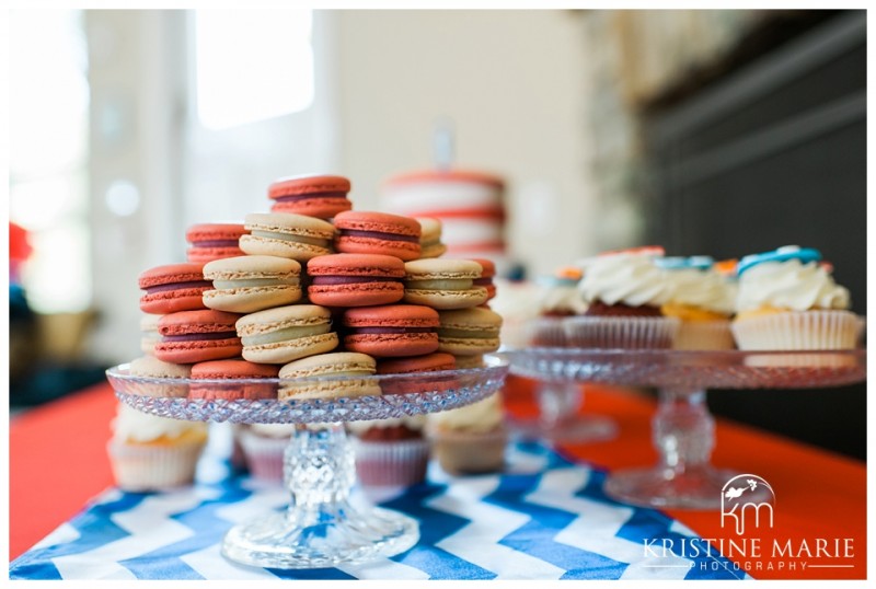 French Macarons | First Birthday Party Photo | Dr. Seuss Theme | San Diego Event Photographer | Kristine Marie Photography  | © www.kristinemariephotography.com