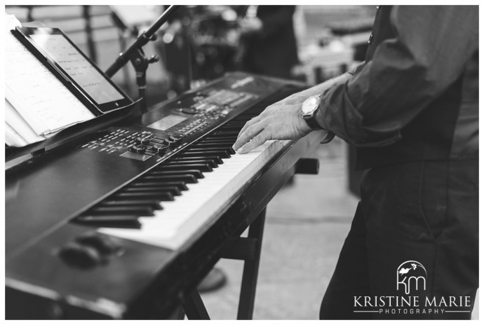 live band | Temecula Creek Inn Wedding Photo | Temecula Wedding Photographer | Kristine Marie Photography | © www.kristinemariephotography.com