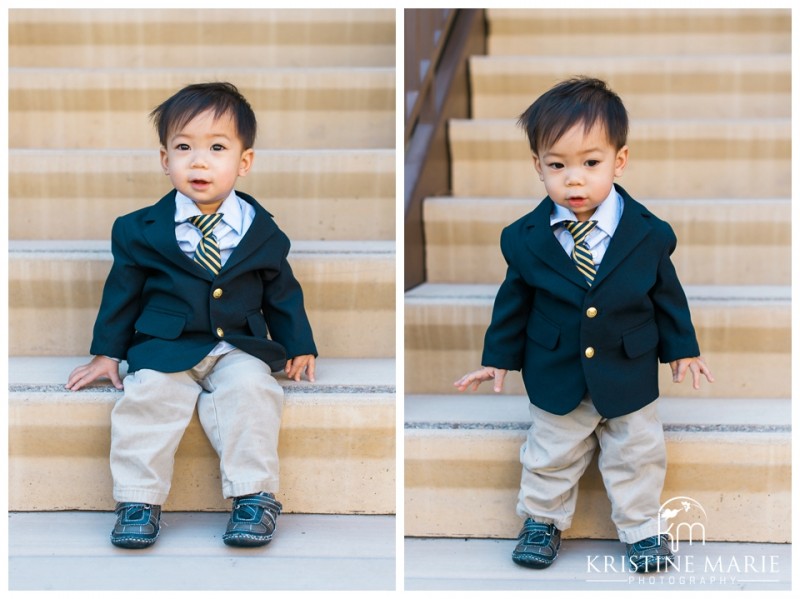 One Year Old Portraits | Birthday Boy | San Diego Family Portrait Photographer | Kristine Marie Photography | © www.kristinemariephotography.com