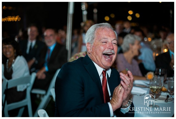 happy wedding guest | | Temecula Creek Inn Wedding Photo | Temecula Wedding Photographer | Kristine Marie Photography | © www.kristinemariephotography.com