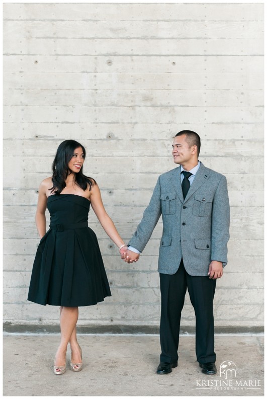 Geisel Library | UCSD Engagement Photo | La Jolla Engagement Wedding Photographer | © www.kristinemariephotography.com