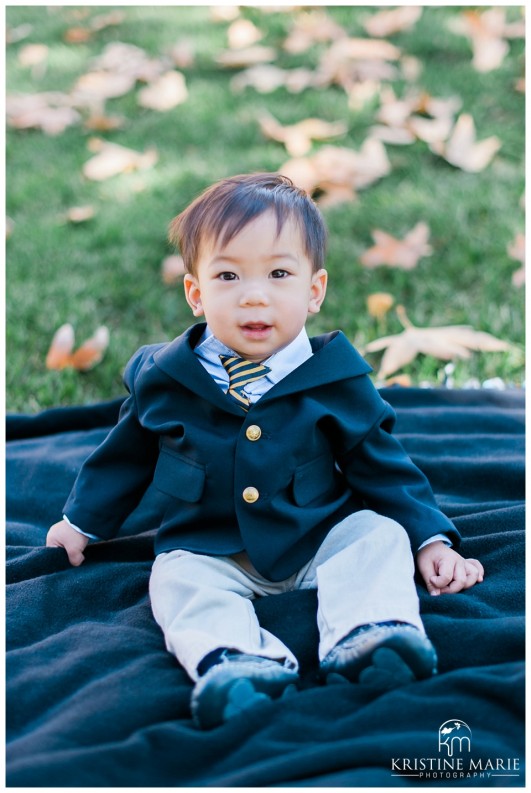 One Year Old Portraits | Birthday Boy | San Diego Family Portrait Photographer | Kristine Marie Photography | © www.kristinemariephotography.com