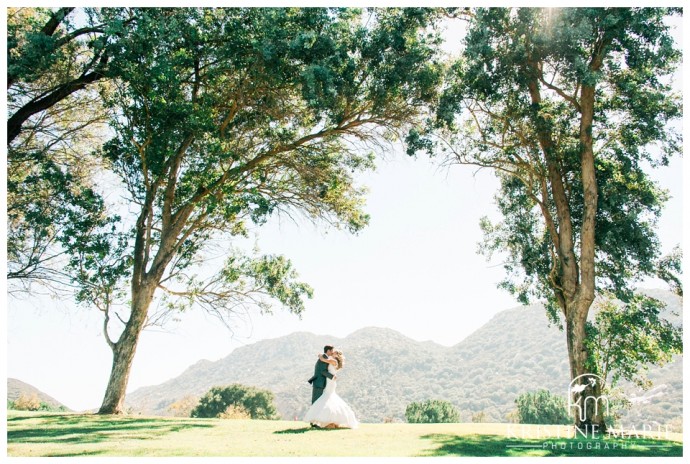 Romantic Bride and Groom Photo | Temecula Creek Inn Wedding Photo | Temecula Wedding Photographer | Kristine Marie Photography | © www.kristinemariephotography.com