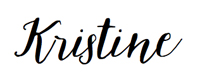 Kristine blog Signature_Calligraphy