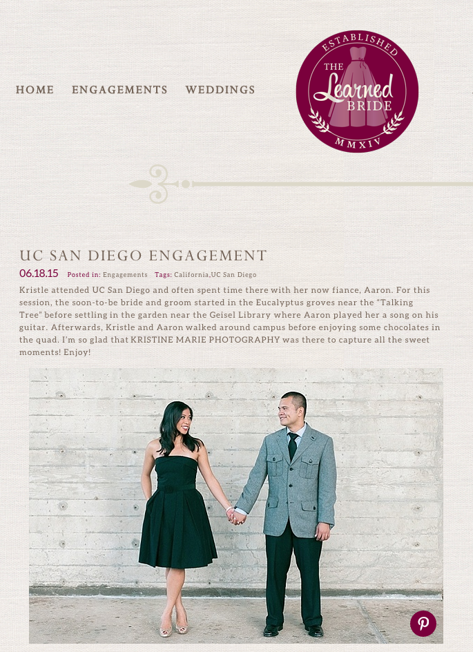 UCSD Engagement Photo San Diego Engagement Photographer