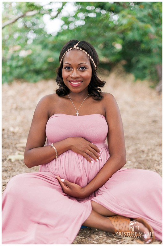 Outdoor Maternity Portraits |  Poway San Diego Maternity Photographer | Kristine Marie Photography © www.kristinemariephotography.com