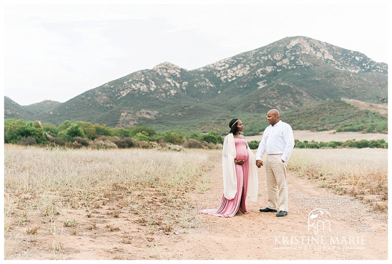 Husband Wife Outdoor Maternity Photos |  Poway San Diego Maternity Photographer | Kristine Marie Photography © www.kristinemariephotography.com