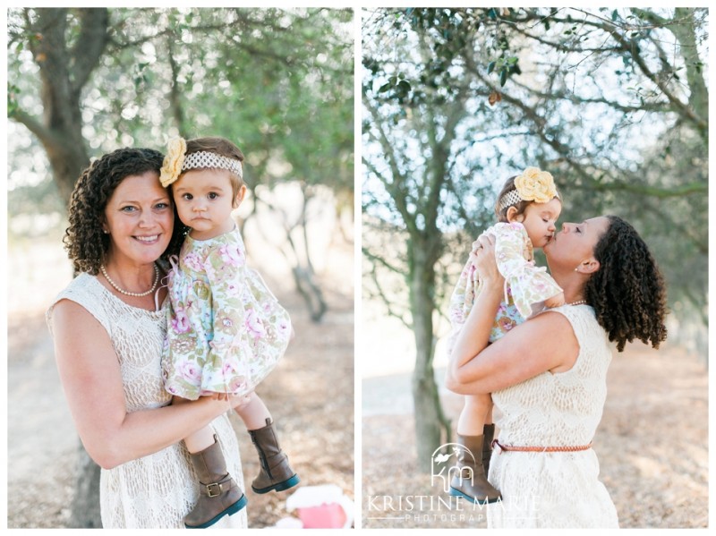 Mommy and Daughter Baby Pictures | San Diego Poway Baby Photographer | Kristine Marie Photography © www.kristinemariephotography.com 