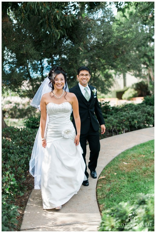 Happy Bride and Groom Photo | The Thursday Club San Diego Wedding Photographer | Kristine Marie Photography | © www.kristinemariephotography.com