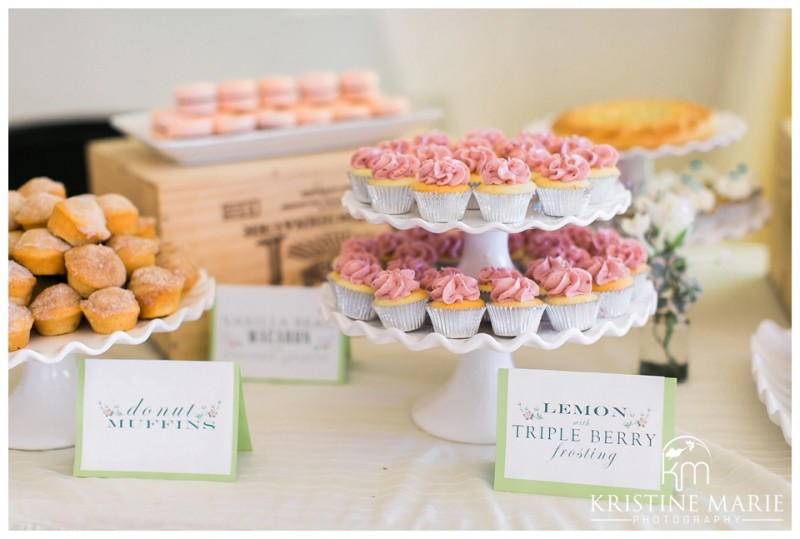 Dessert Table | The Thursday Club San Diego Wedding Photographer | Kristine Marie Photography | © www.kristinemariephotography.com