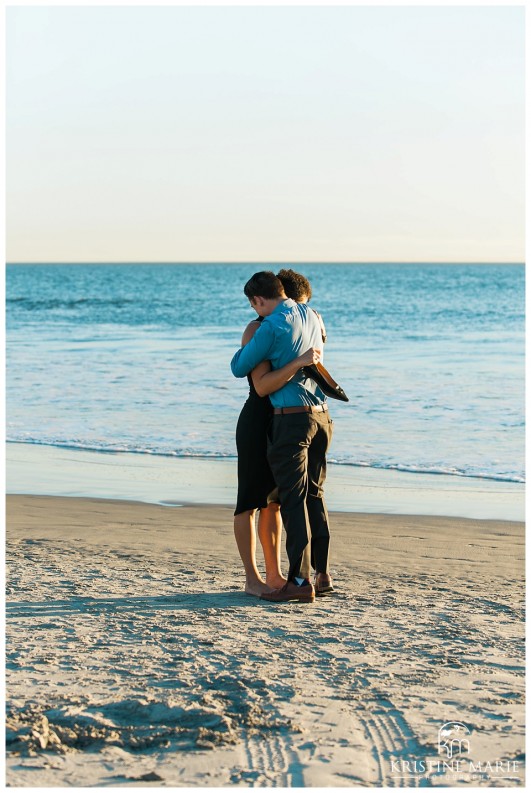 Surprise Sunset Proposal Coronado San Diego Beach Photographer | Kristine Marie Photography | © www.kristinemariephotography.com (13)