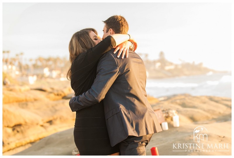 Romantic Surprise Windandsea Beach La Jolla Proposal San Diego Engagement Photographer | Kristine Marie Photography © www.kristinemariephotography.com (15)