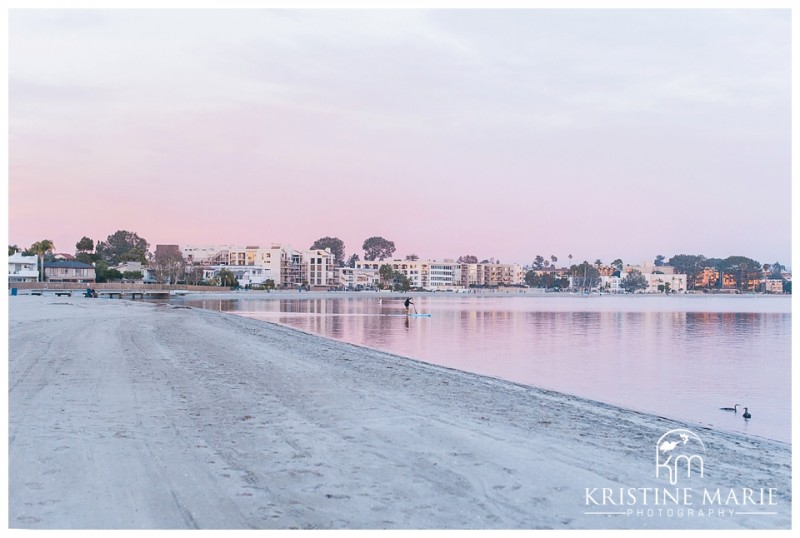 Romantic Sunset Engagement Boats and Beach Cruisers | Mission Bay San Diego Photographer | Kristine Marie Photography © www.kristinemariephotography.com (17)