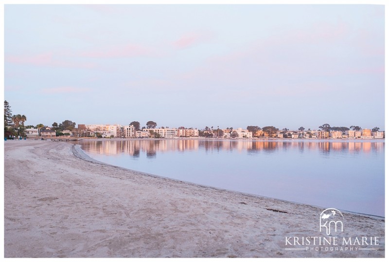 Romantic Sunset Engagement Boats and Beach Cruisers | Mission Bay San Diego Photographer | Kristine Marie Photography © www.kristinemariephotography.com (22)