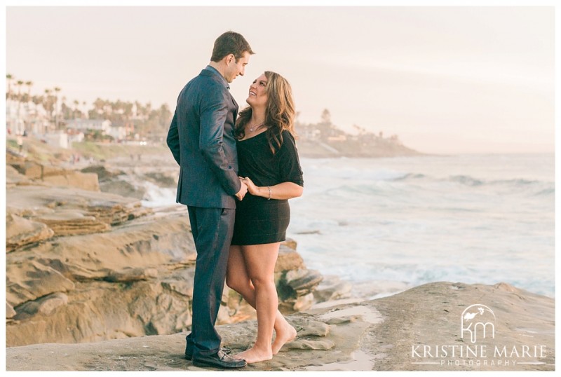 Romantic Surprise Windandsea Beach La Jolla Proposal San Diego Engagement Photographer | Kristine Marie Photography © www.kristinemariephotography.com (21)