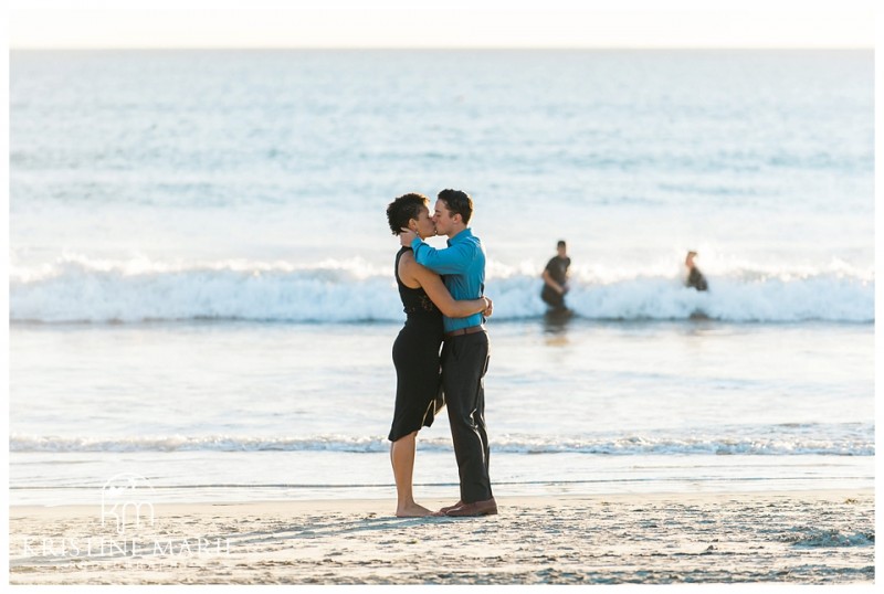 Surprise Sunset Proposal Coronado San Diego Beach Photographer | Kristine Marie Photography | © www.kristinemariephotography.com (5)