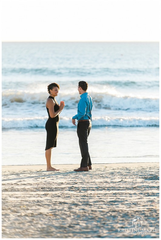 Surprise Sunset Proposal Coronado San Diego Beach Photographer | Kristine Marie Photography | © www.kristinemariephotography.com (6)