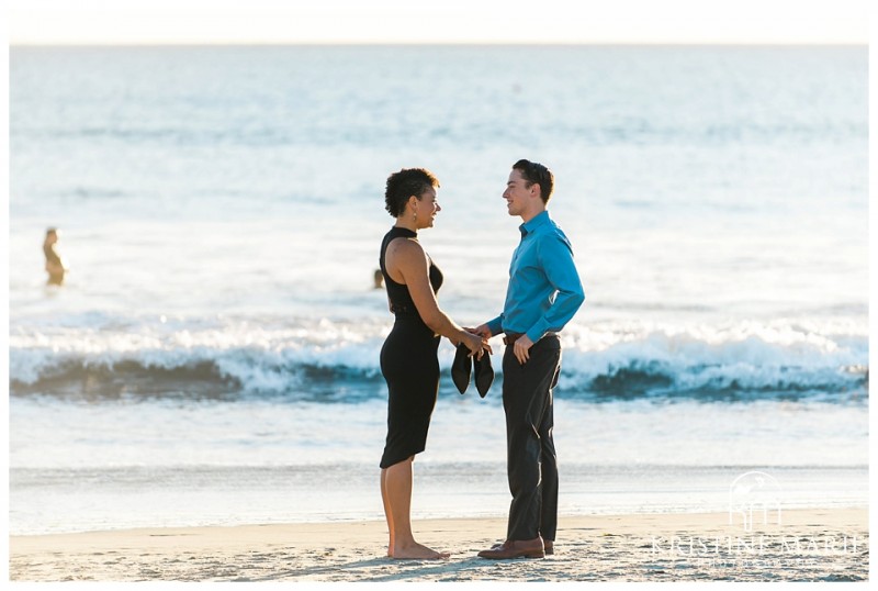 Surprise Sunset Proposal Coronado San Diego Beach Photographer | Kristine Marie Photography | © www.kristinemariephotography.com (7)