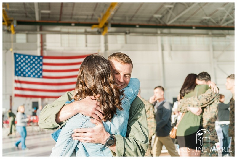 US Marine Military Homecoming San Diego Photographer | Kristine Marie Photography | © www.kristinemariephotography.com (8)