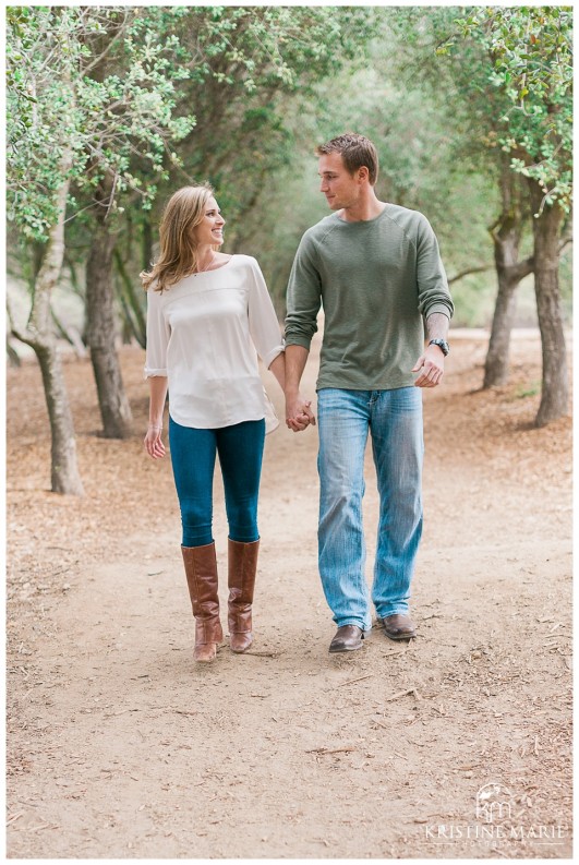 San Diego Outdoor Mountain Wintery Engagement | Iron Mountain Hiking Trail Poway | Wedding Photographer | © Kristine Marie Photography www.kristinemariephotography.com (1)