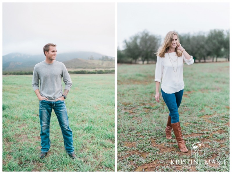 San Diego Outdoor Mountain Wintery Engagement | Iron Mountain Hiking Trail Poway | Wedding Photographer | © Kristine Marie Photography www.kristinemariephotography.com (19)