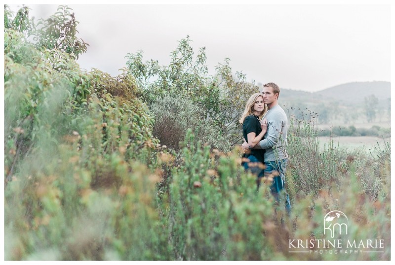 San Diego Outdoor Mountain Wintery Engagement | Iron Mountain Hiking Trail Poway | Wedding Photographer | © Kristine Marie Photography www.kristinemariephotography.com (20)