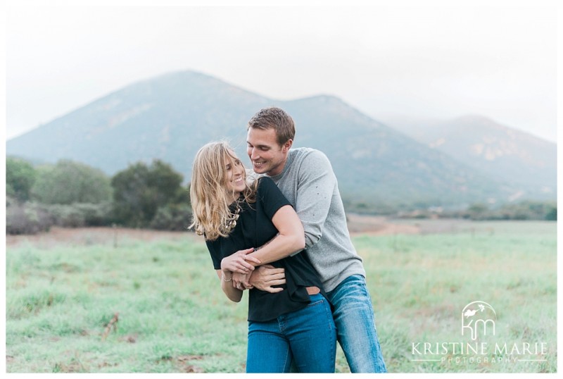 San Diego Outdoor Mountain Wintery Engagement | Iron Mountain Hiking Trail Poway | Wedding Photographer | © Kristine Marie Photography www.kristinemariephotography.com (23)