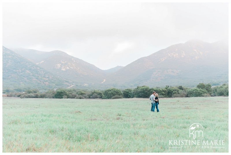 San Diego Outdoor Mountain Wintery Engagement | Iron Mountain Hiking Trail Poway | Wedding Photographer | © Kristine Marie Photography www.kristinemariephotography.com (24)