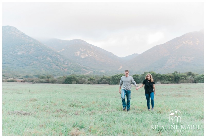 San Diego Outdoor Mountain Wintery Engagement | Iron Mountain Hiking Trail Poway | Wedding Photographer | © Kristine Marie Photography www.kristinemariephotography.com (25)