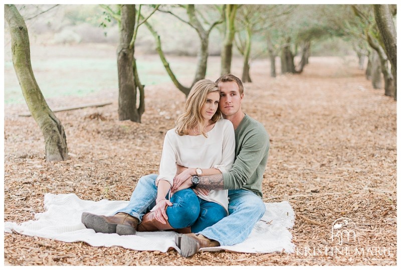 San Diego Outdoor Mountain Wintery Engagement | Iron Mountain Hiking Trail Poway | Wedding Photographer | © Kristine Marie Photography www.kristinemariephotography.com (8)