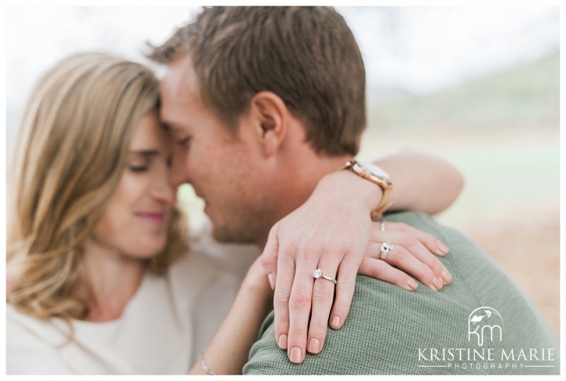 San Diego Outdoor Mountain Wintery Engagement | Iron Mountain Hiking Trail Poway | Wedding Photographer | © Kristine Marie Photography www.kristinemariephotography.com (9)