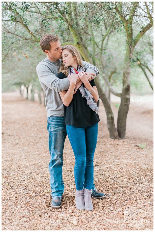 San Diego Outdoor Mountain Wintery Engagement | Iron Mountain Hiking Trail Poway | Wedding Photographer | © Kristine Marie Photography www.kristinemariephotography.com (12)