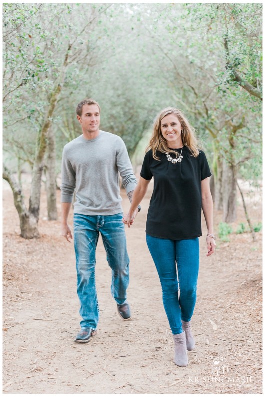 San Diego Outdoor Mountain Wintery Engagement | Iron Mountain Hiking Trail Poway | Wedding Photographer | © Kristine Marie Photography www.kristinemariephotography.com (14)