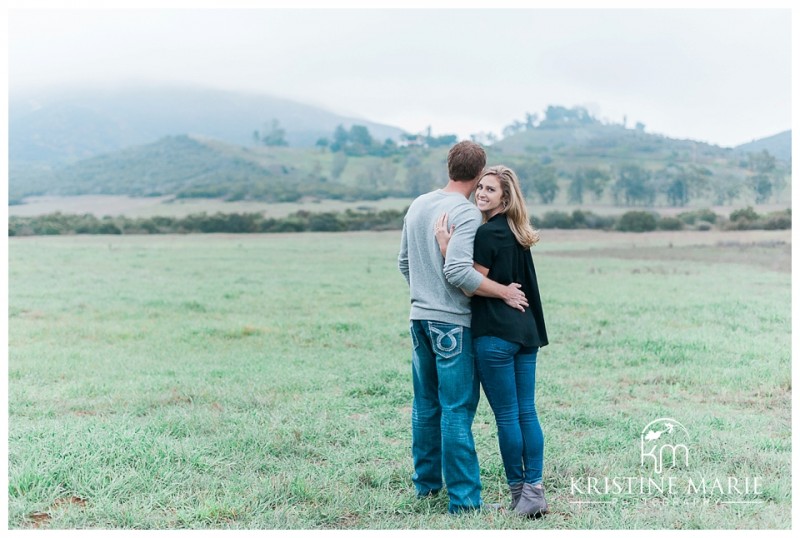 San Diego Outdoor Mountain Wintery Engagement | Iron Mountain Hiking Trail Poway | Wedding Photographer | © Kristine Marie Photography www.kristinemariephotography.com (17)