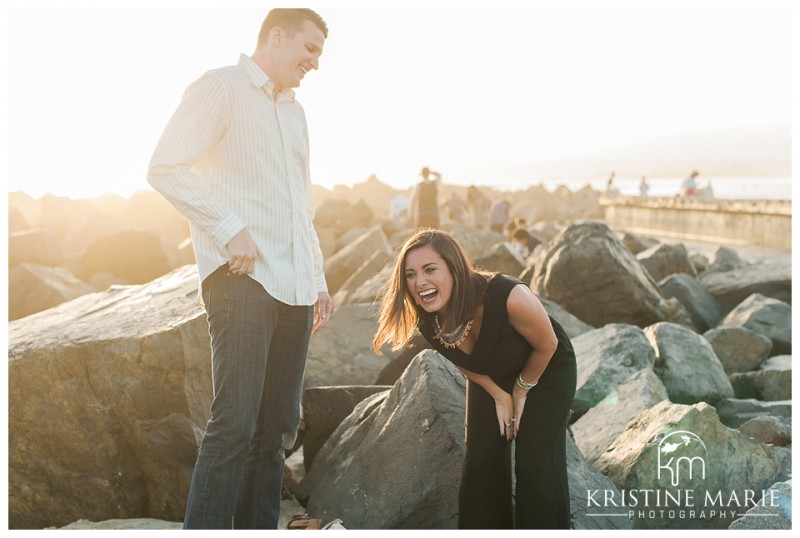 Romantic Hotel Del Coronado Beach Surprise Proposal San Diego Sunset Engagement Photographer | © Kristine Marie Photography | www.kristinemariephotography.com (9)